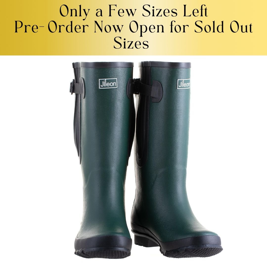 Jileon extra wide calf rain boots online