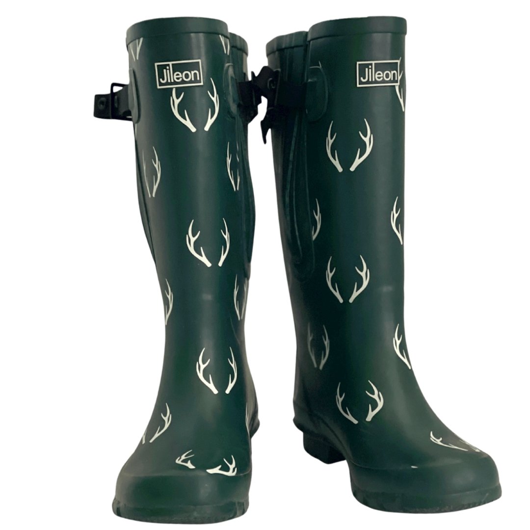 Extra Wide Calf Wellies 40 57cm Calf Wide in Foot and Ankle Jileon Wellies